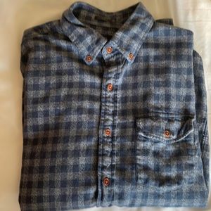 J crew flannel gingham shirt. Size Medium Slim fit